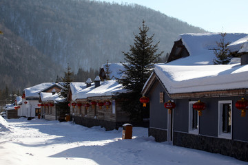 雪乡 雪乡风景 中国雪乡 雪景