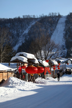 雪乡 雪乡风景 中国雪乡 雪景