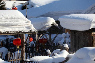 雪乡 雪乡风景 中国雪乡 雪景