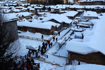 雪乡 雪乡风景 中国雪乡 雪景