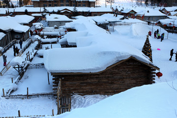 中国雪乡 雪景