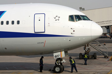 飞机 全日空航空 波音B767