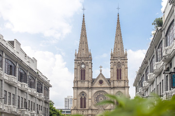 教堂 广州 石室圣心大教堂