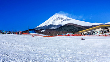 日本富士山滑雪场