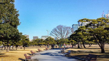 日本皇宫广场