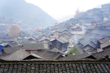 贵州黔东南西江雷山千户苗寨