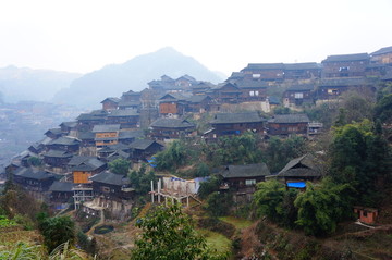 贵州黔东南西江雷山千户苗寨