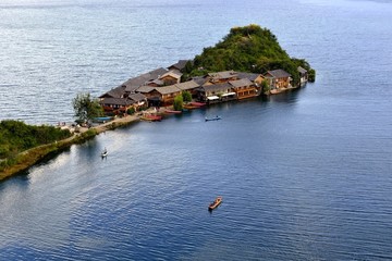 泸沽湖里格岛