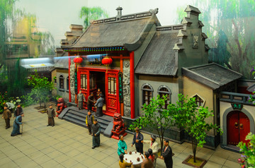 广东会馆模型