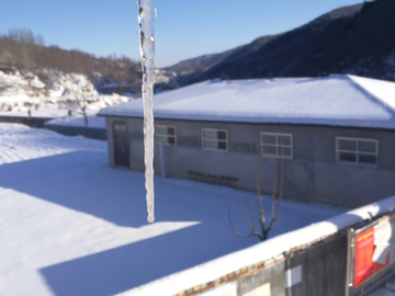 瑞雪兆丰年 农村民居 雪景