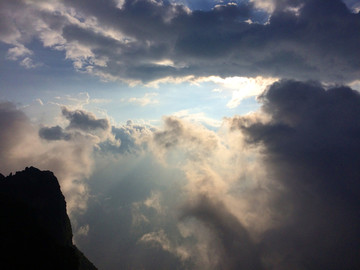 高山云霧