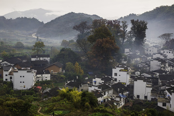 婺源石城之晨