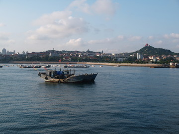 青岛湾风光