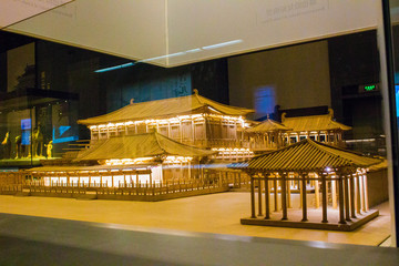 大明宫建筑模型