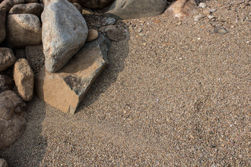 沙石 溪边沙石 沙石背景