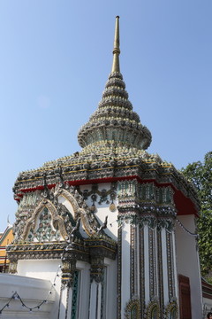 泰国寺庙塔顶