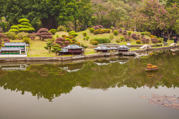 西湖风光 微缩景观