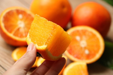 血橙子