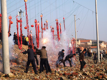 青岛即墨周戈庄祭海