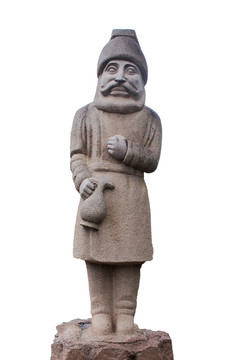 唐朝人物雕像