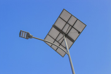 太阳能面板 路灯