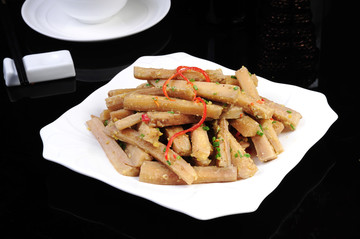 蛋黃炒茄子