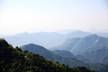 山川 群山 龟峰山