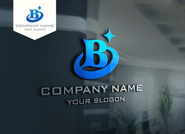 B字母LOGO設(shè)計