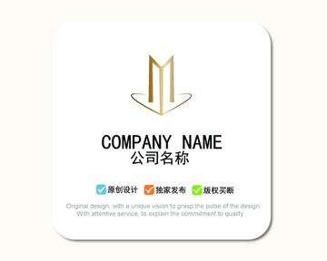 M字母LOGO