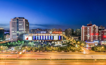 北京城市夜景