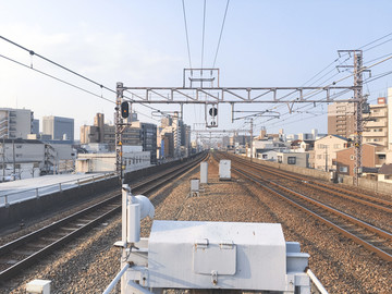 日本大阪地铁站 轨道