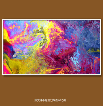 抽象油畫
