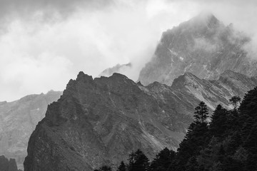 川西高原雪山