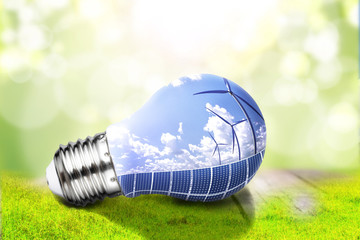 新能源 風力發(fā)電和太陽能發(fā)電