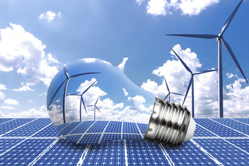 新能源 風(fēng)力發(fā)電和太陽能發(fā)電