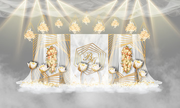 大理石婚禮合影區(qū) 迎賓區(qū)
