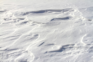 雪的纹理