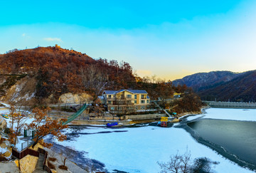 博山淋漓湖风景区