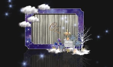 星空婚禮迎賓區(qū)