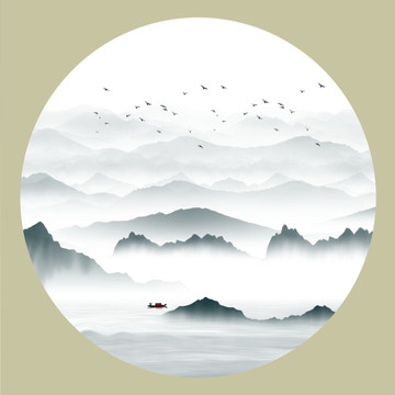 山水画