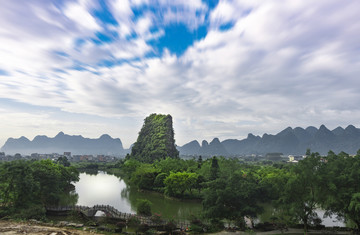 广西阳朔蝴蝶岩景区