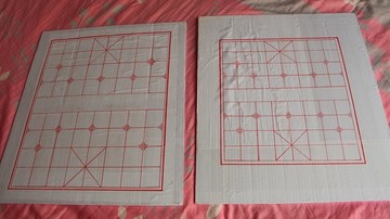 自畫象棋盤