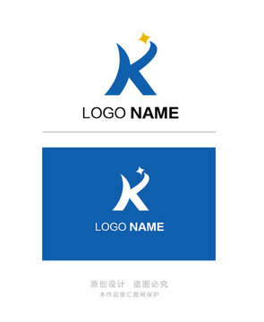 原創(chuàng)logo設(shè)計 K 科技