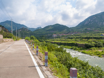 雨后的青岛崂山