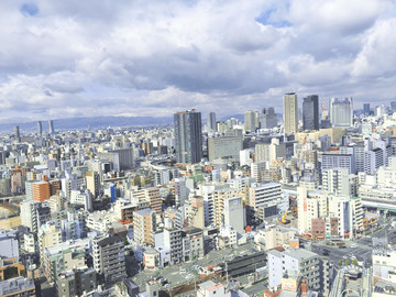 日本 大阪 眺望 通天阁