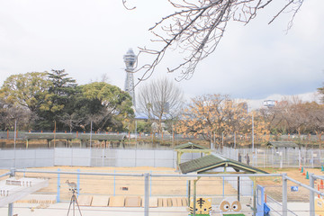 日本 大阪 街景 动物园