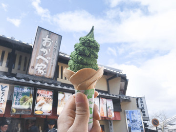 日本京都 抹茶冰淇淋