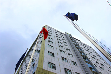 国际酒店 国旗