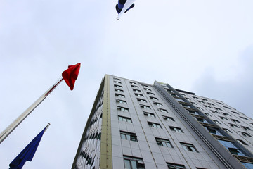 国际酒店 国旗