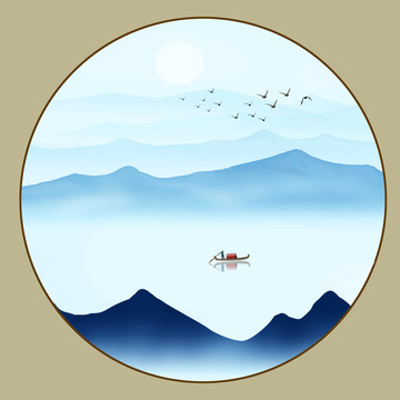 寫(xiě)意山水